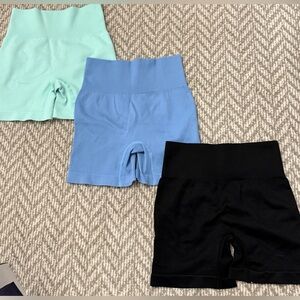 Pack of 3 Biker Shorts size S/M! All 3 for $15!